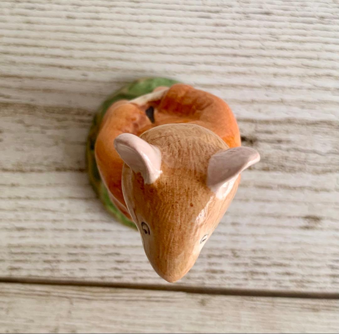 もりねずみだんしゃく夫妻 フィギュリン ブランブリーヘッジ 置物