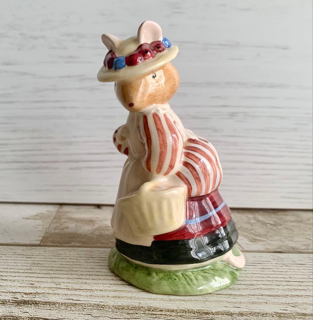 もりねずみだんしゃく夫妻 フィギュリン ブランブリーヘッジ 置物