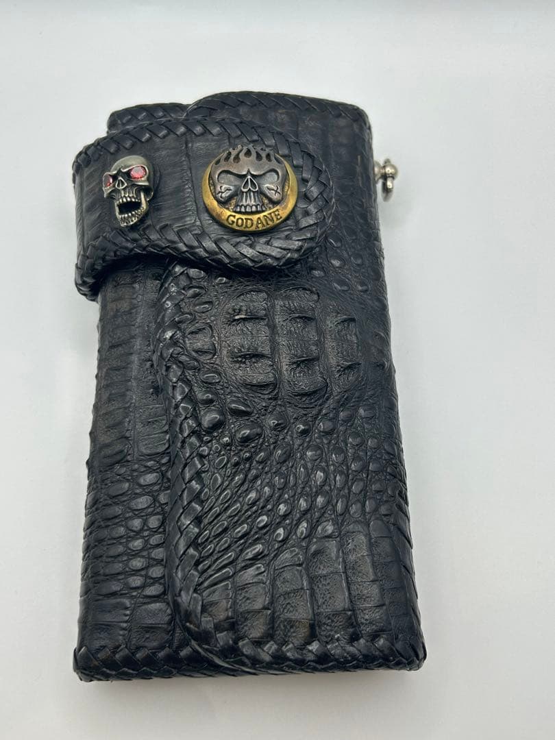 GODANE 財布　クロコ　ゴダン