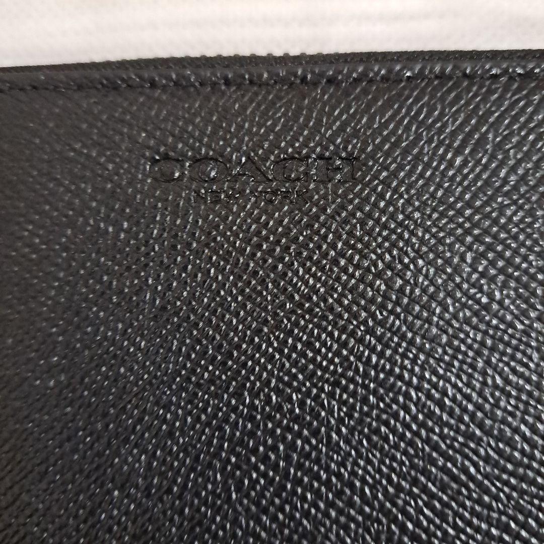 【新品】コーチ　COACH 　長財布　メンズ　ラウンド　ファスナー