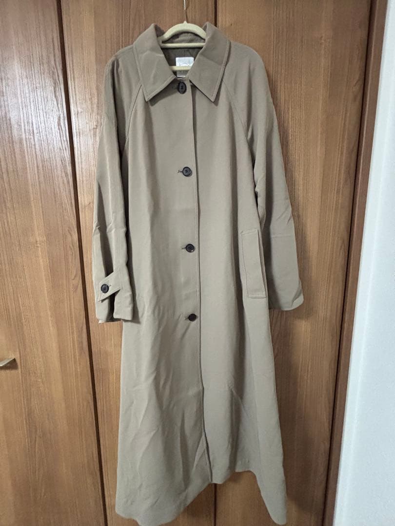 crewre ドレープステンカラーコート