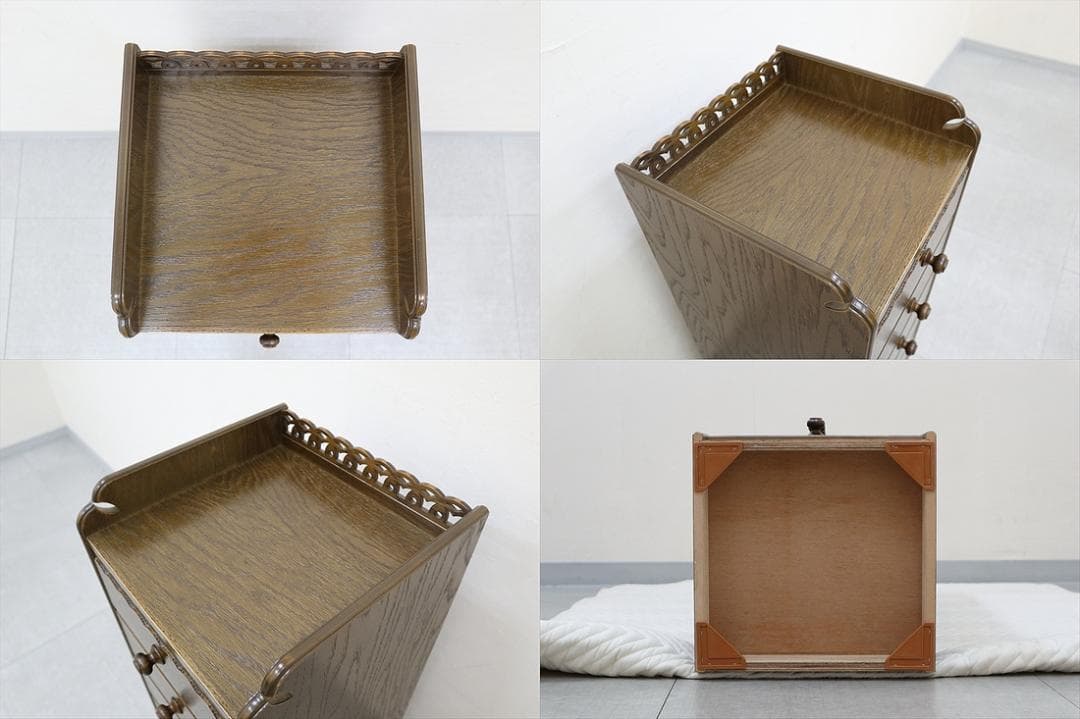 1 パリの雑貨屋 F-12 チェスト6 6段チェスト 小引出 天然木 小物収納