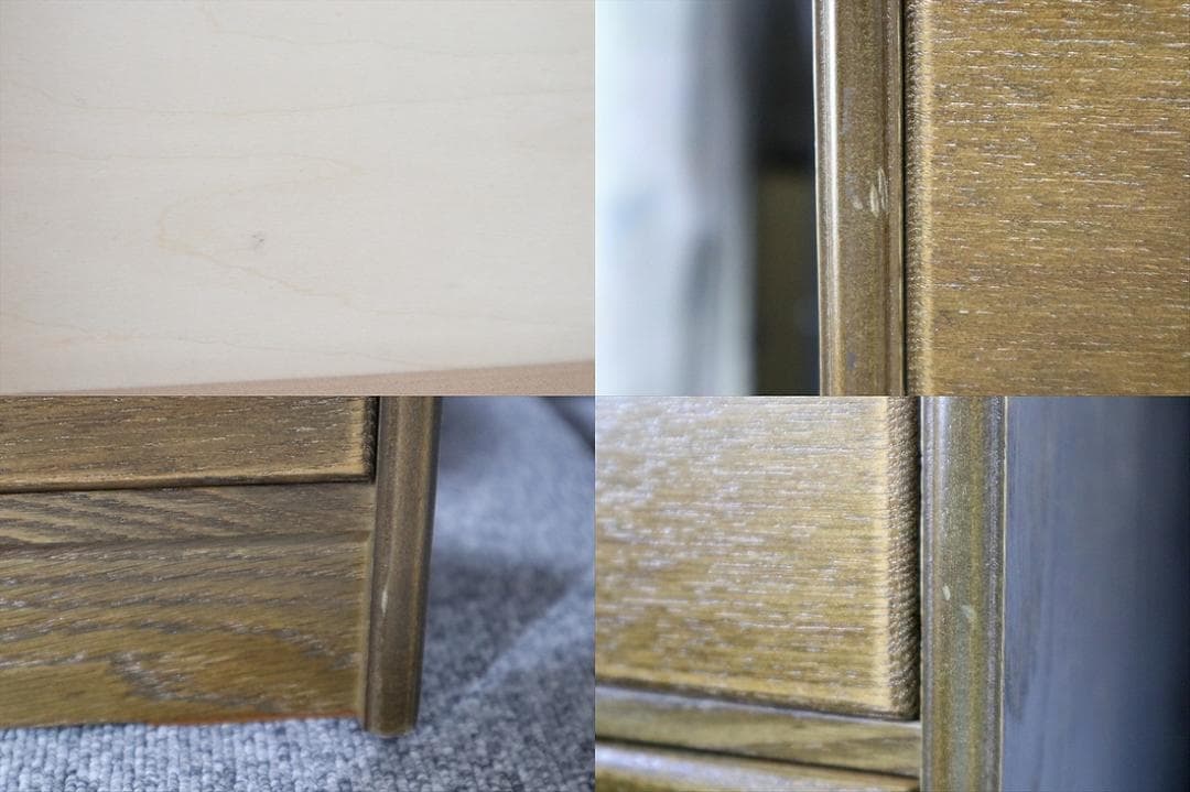 1 パリの雑貨屋 F-12 チェスト6 6段チェスト 小引出 天然木 小物収納