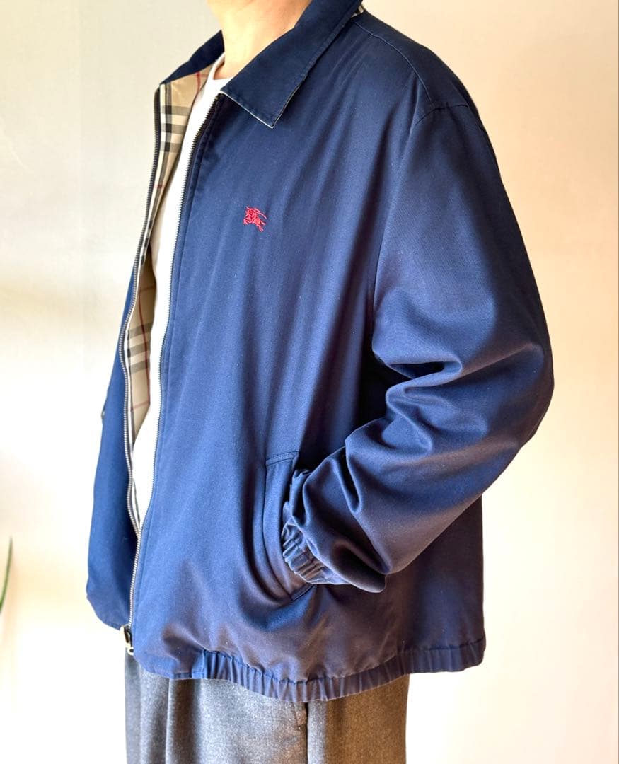 BURBERRY LONDON スイングトップ リバーシブル ノバチェック L