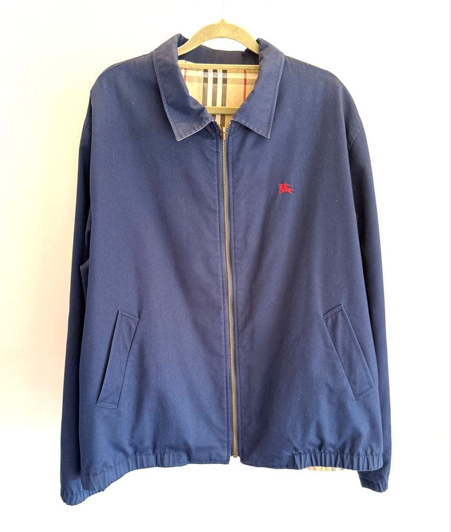 BURBERRY LONDON スイングトップ リバーシブル ノバチェック L