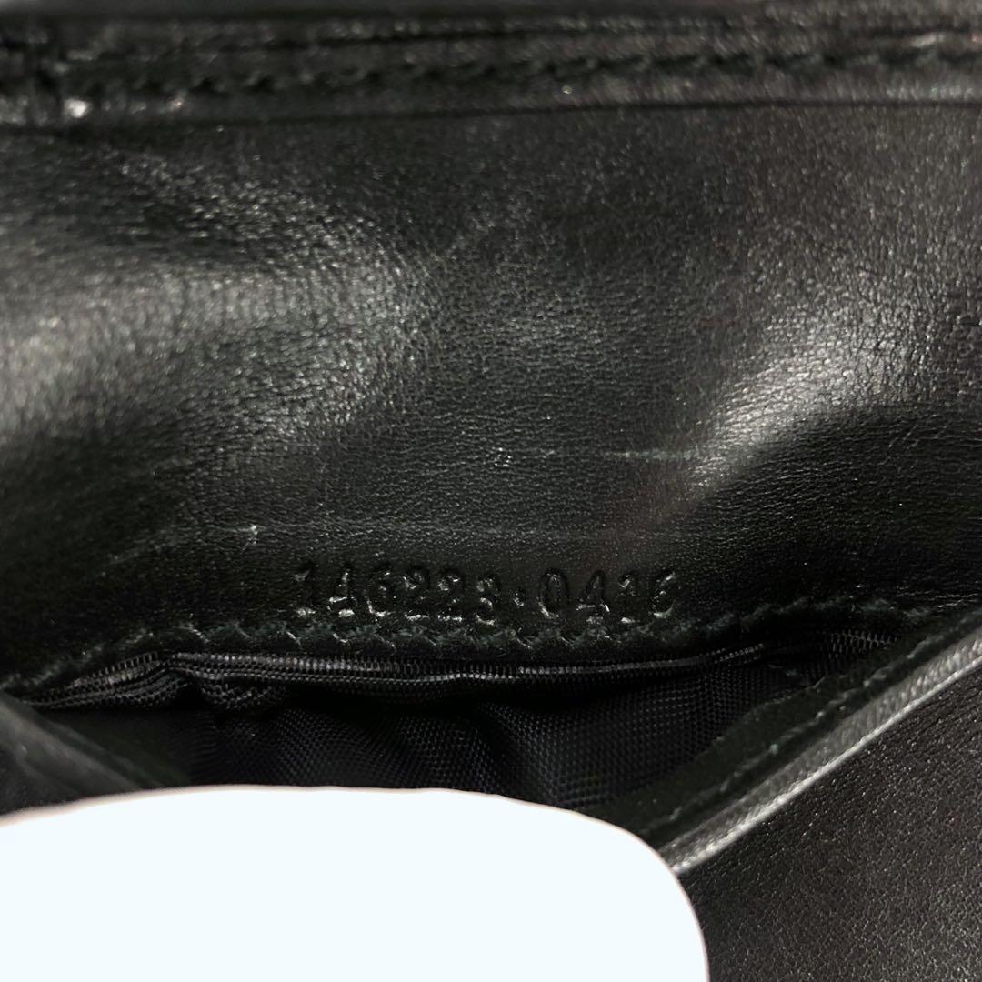 GUCCI グッチ レザー 二つ折り財布 146223 0416 メンズ