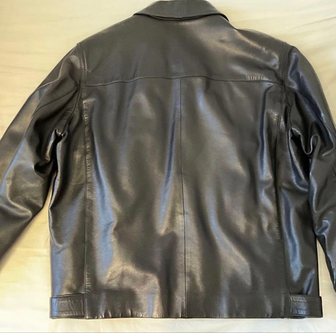 ジャケット・アウター 90's agnes b homme Single Leather jacket
