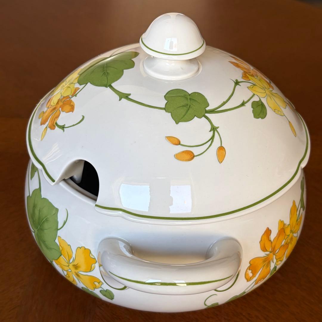 【希少品】ドイツ製　ビレロイ＆ボッホ★ゼラニウム★スープチューリン