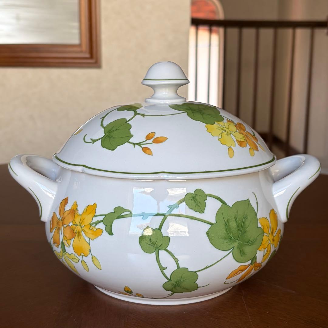 【希少品】ドイツ製　ビレロイ＆ボッホ★ゼラニウム★スープチューリン