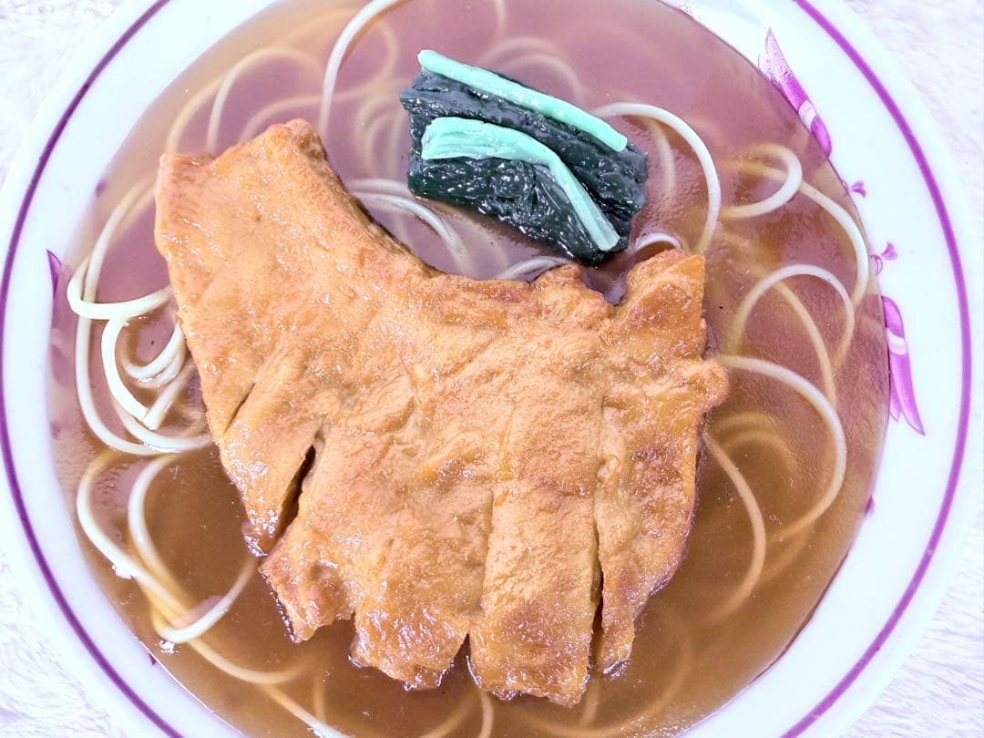 昭和レトロ 排骨麺 パイコーメン 食品サンプル 直径約21.5cm 町中華
