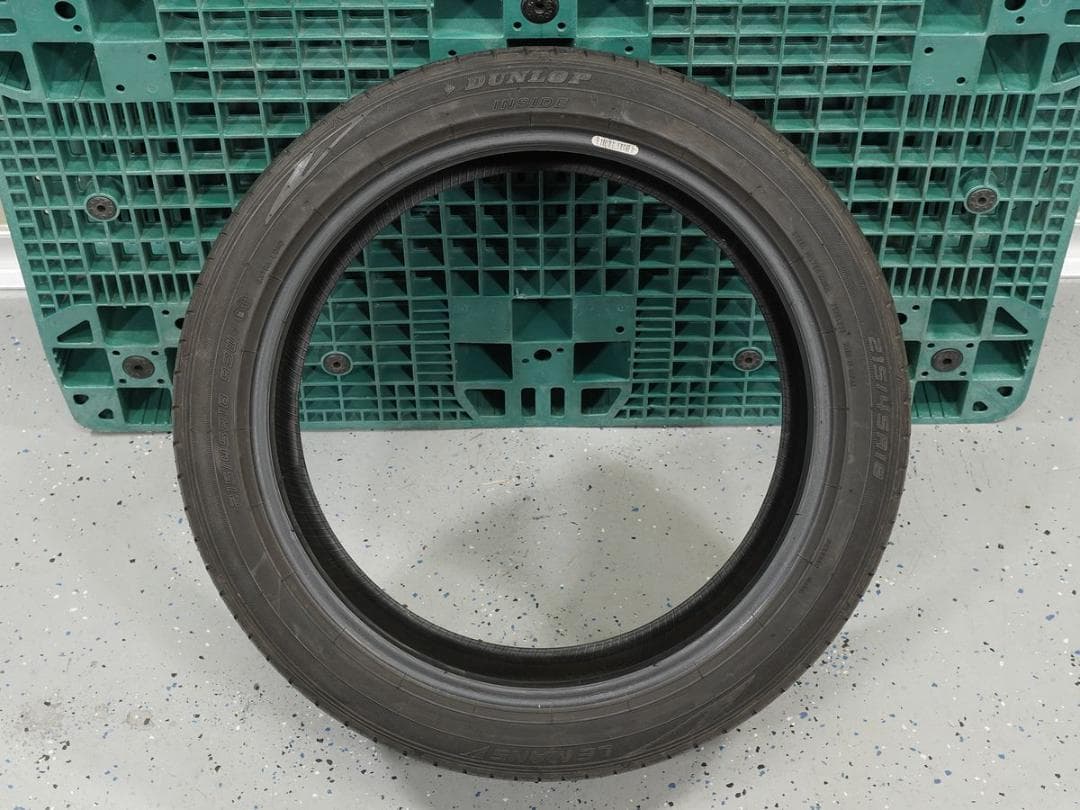 た*き様 中古タイヤ ダンロップ ルマンⅤ 215/45R18 4本 DL LE