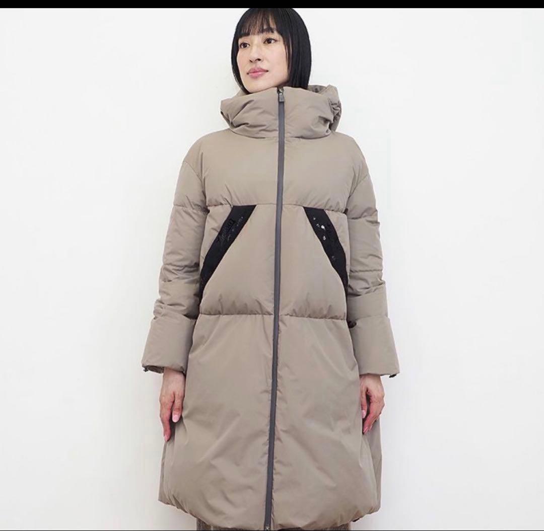 週末SALE★新品同様★ヘルノのラミナーダウンコート(40)