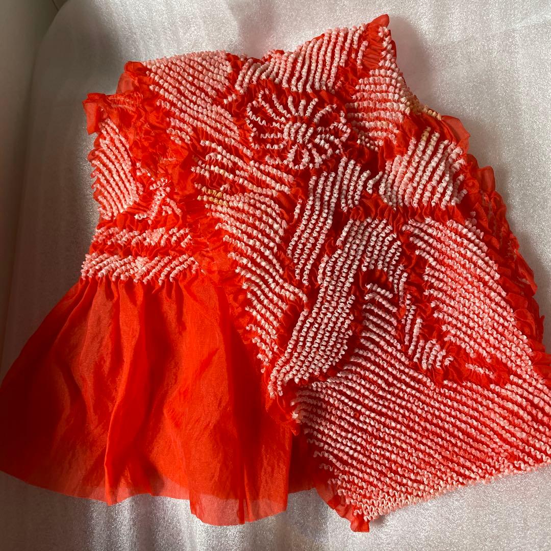 ☆miiiko☆7歳　七五三　着物　結び帯　上げ帯　足袋　髪飾り　セット