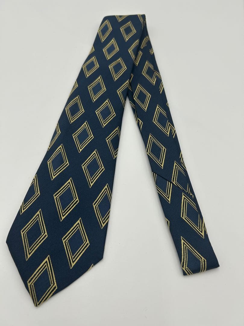 新品未使用　FRANCO BASSI ネクタイ　フランコバッシ　ネイビー　紺