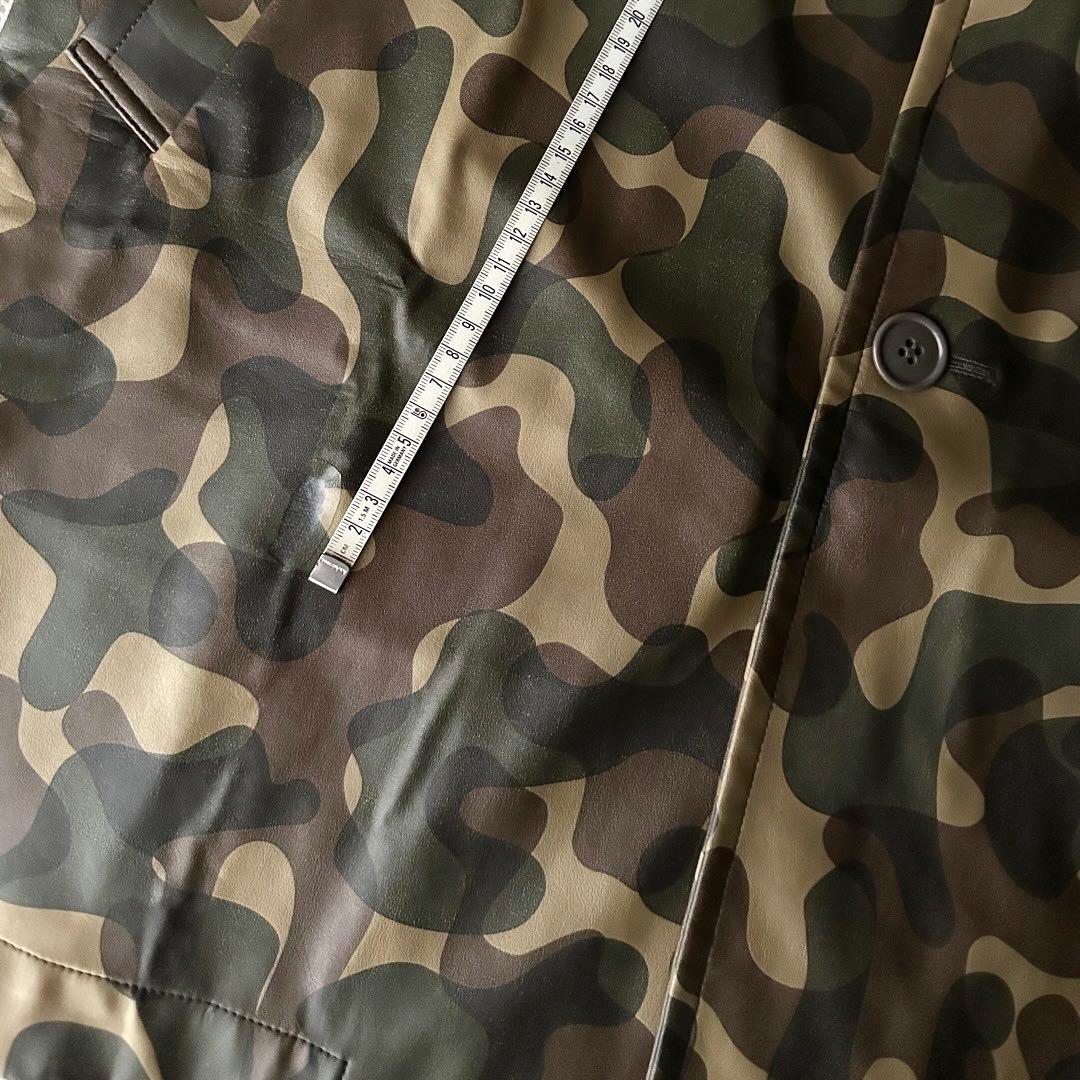 COMME des GARCONS SHIRT カモフラ柄 ステンカラーコート