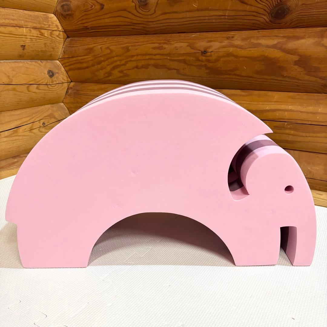 ボーネルンド bobles ボブルス ゾウ ピンク 知育玩具 バランス感覚