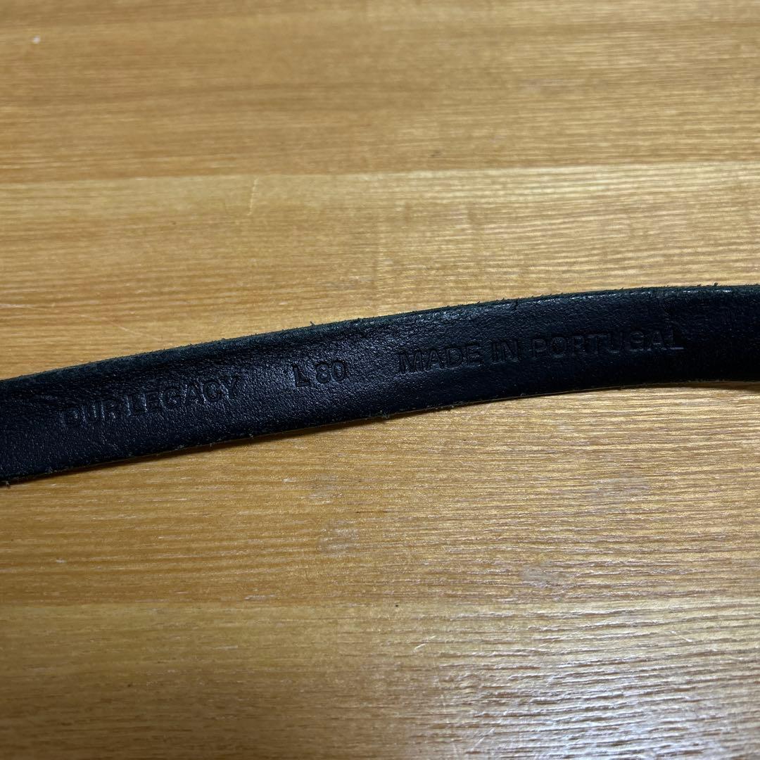 小物 OUR LEGACY 2 CM BELT 80