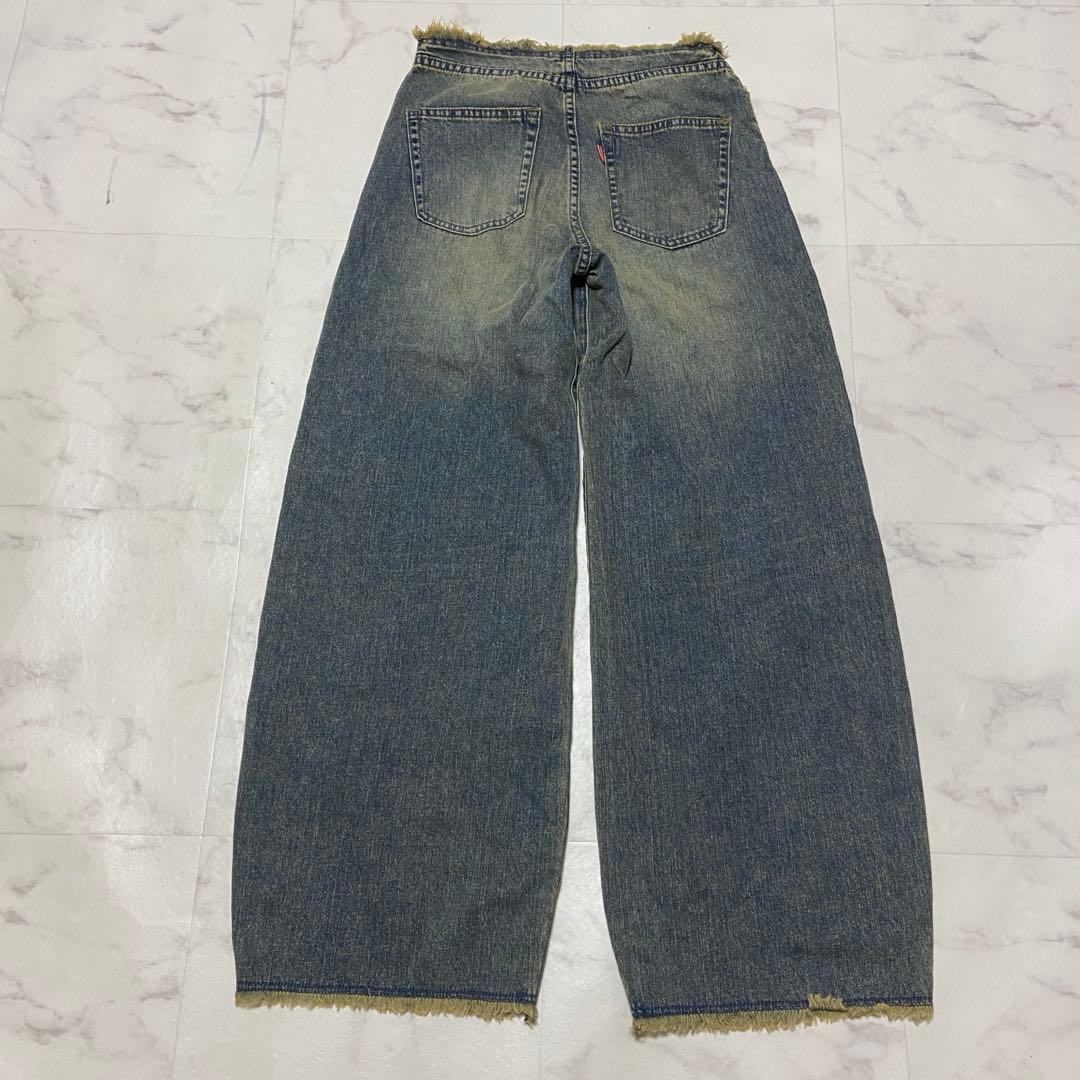 新品　LAGUA GEM CUT OFF LOOSEY ジーンズデニム 24