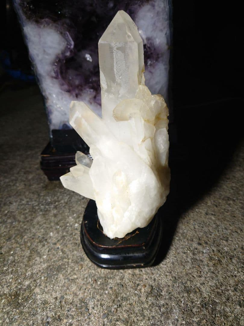 クラスター水晶 高さ約25センチ