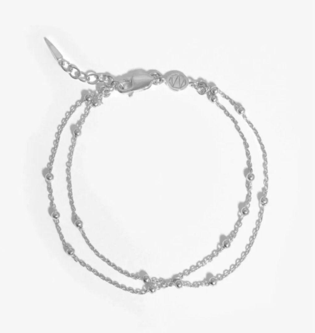 BTS V テテ着用　MISSOMA　ダブルチェーンブレスレット（S）