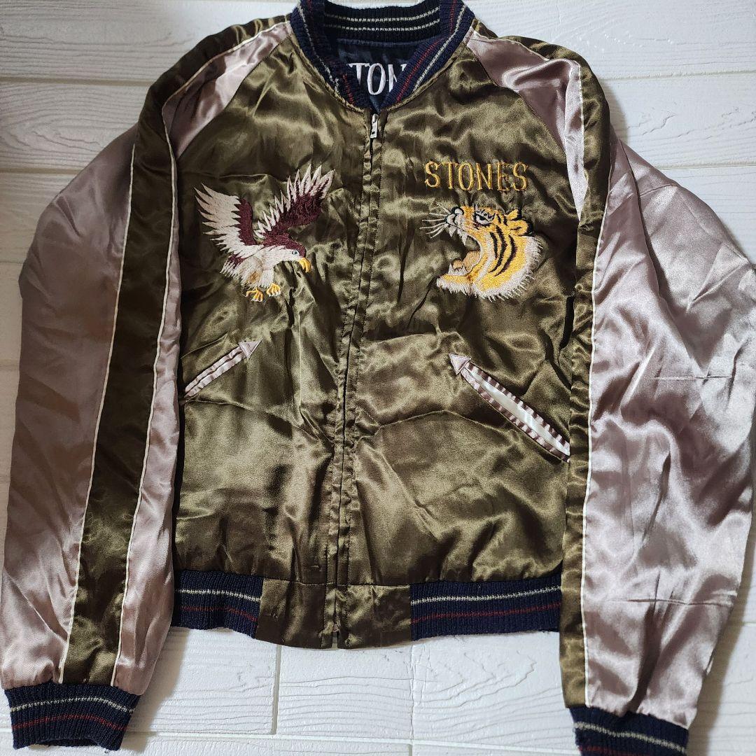 テーラー東洋　ローリングストーンズ　スカジャン リバーシブル　M