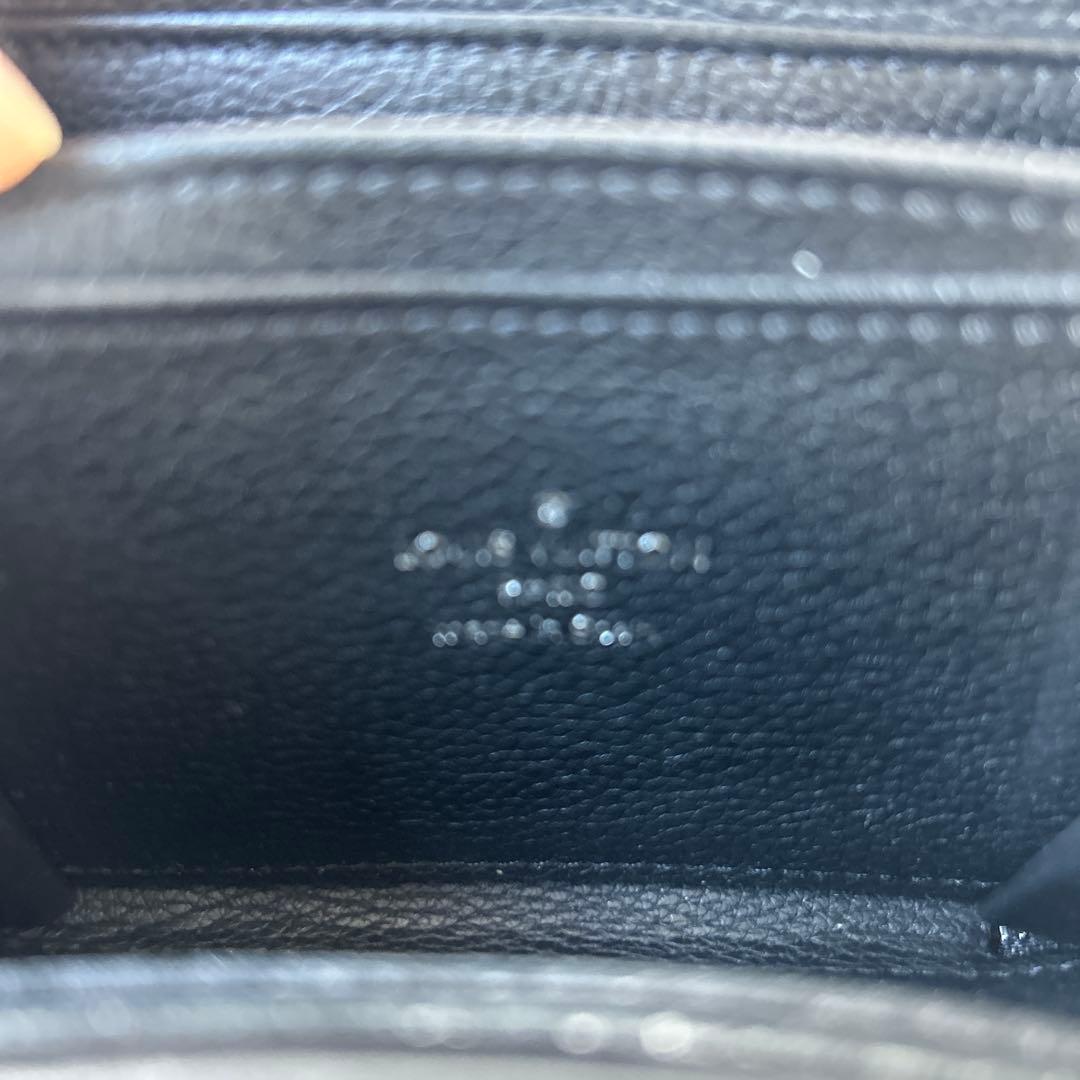 【ルイ ヴィトン】 M80099 ノワール ジッピー パース 小銭入れ 黒