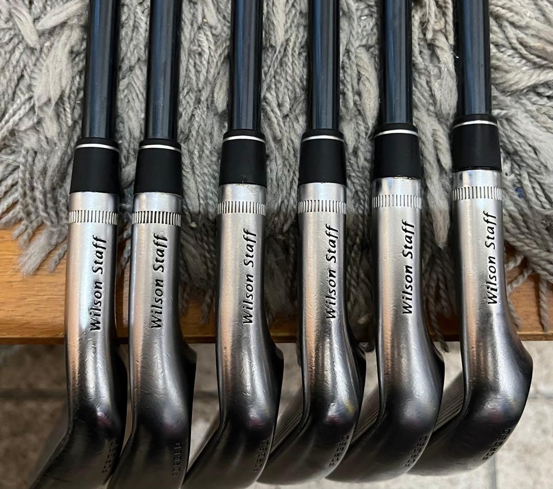 ウィルソンスタッフ FG TOUR F5アイアン6本セット　5-P