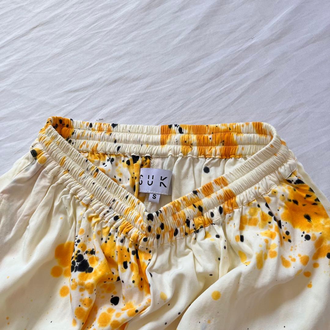 SUKU  ルームウェア　セットアップ　半袖　パジャマ　スクホーム