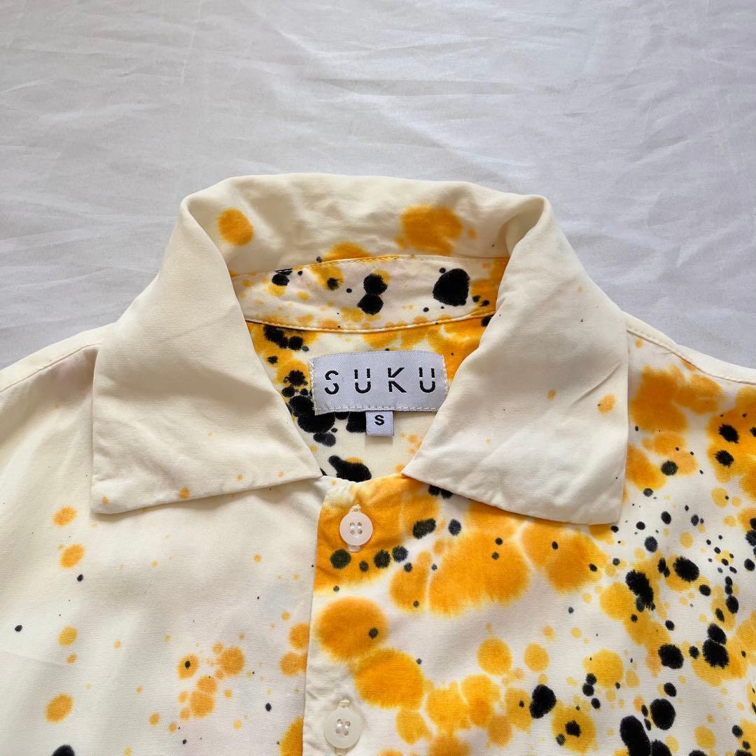 SUKU  ルームウェア　セットアップ　半袖　パジャマ　スクホーム