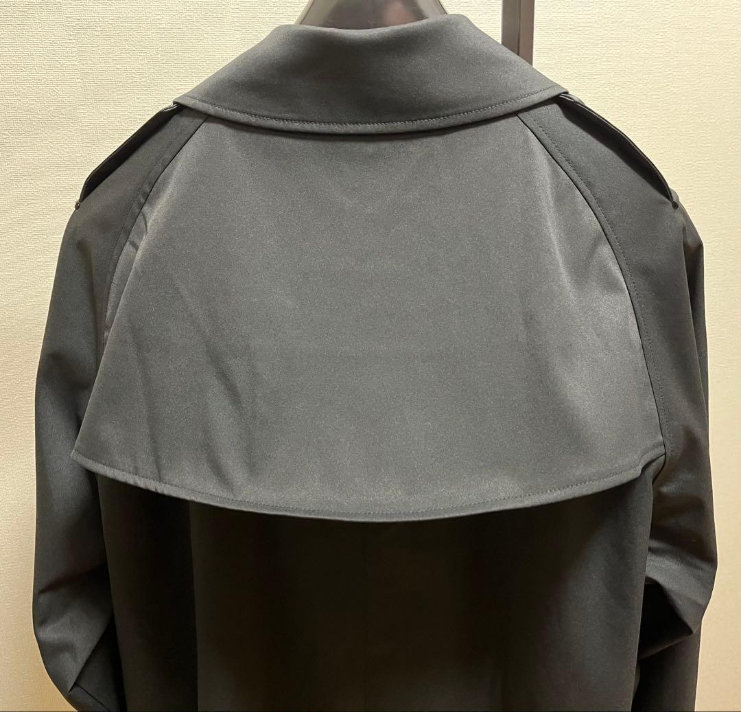 WWS ワークウェアスーツ 洗えるトレンチコート L ブラック 黒 まこなり社長