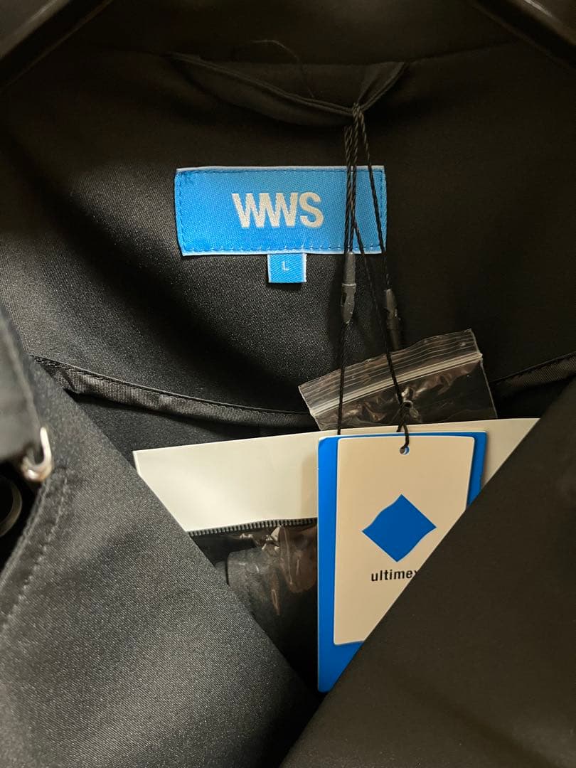 WWS ワークウェアスーツ 洗えるトレンチコート L ブラック 黒 まこなり社長