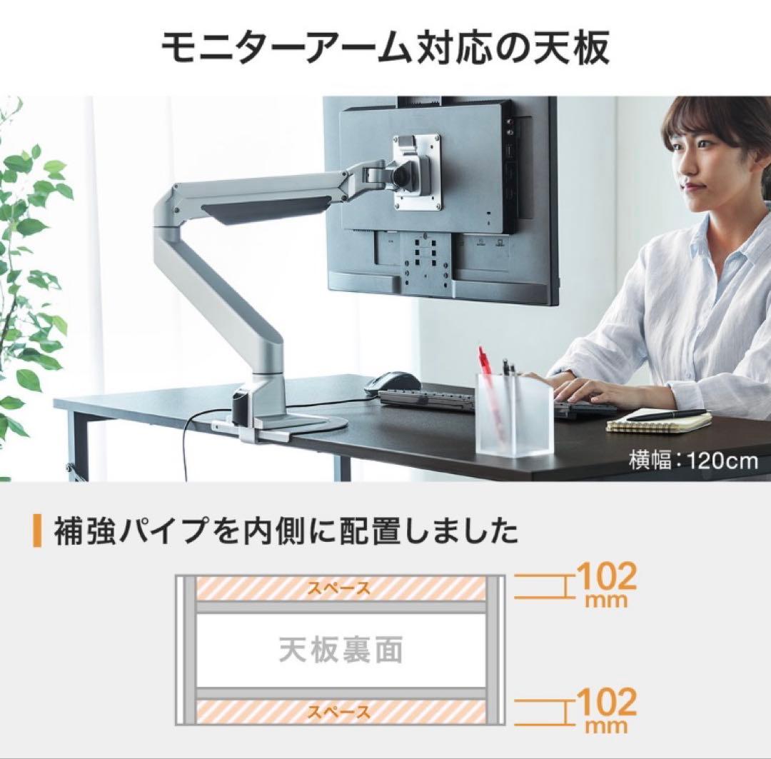 サンワサプライ シンプルデスク 幅90×奥行60×高さ70