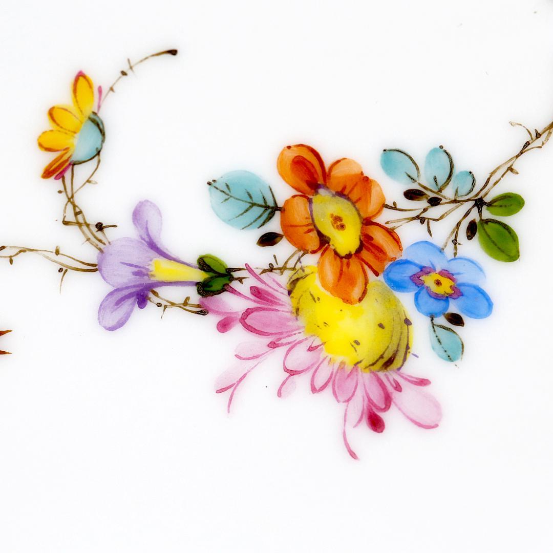 【美品 送料込み】ヘレンド 地中海の庭 透かしプレート オープンワーク ＪＭ