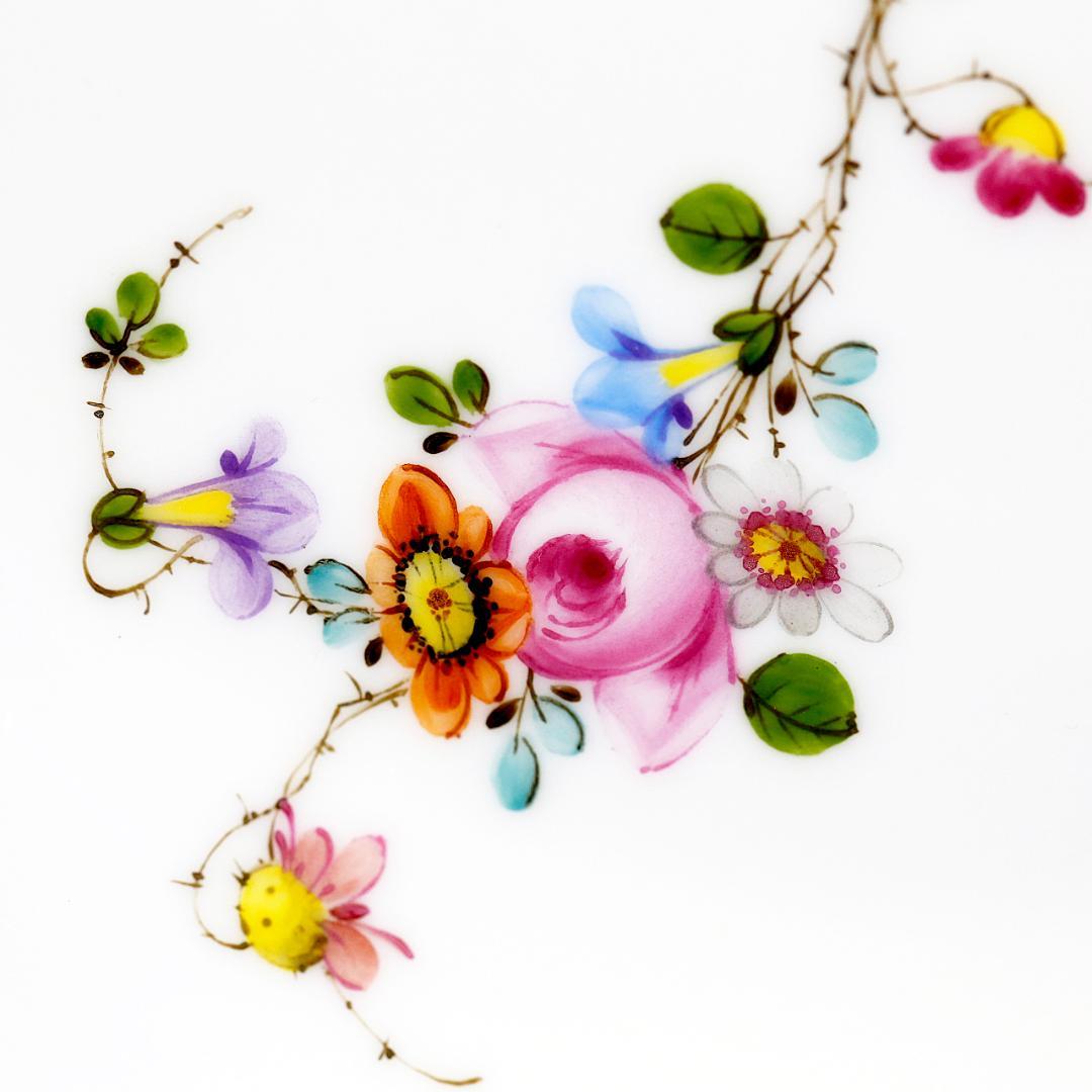 【美品 送料込み】ヘレンド 地中海の庭 透かしプレート オープンワーク ＪＭ