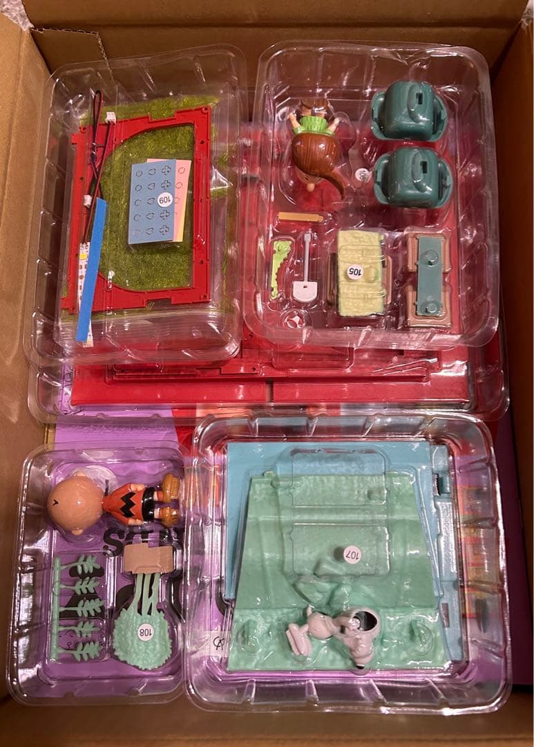 ディアゴスティーニ　スヌーピー105〜109号