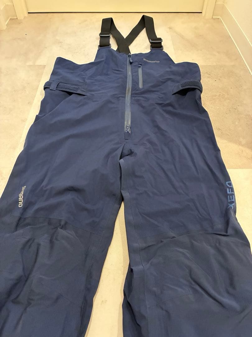 RA-26PS XEFO・DURAST レインビブ M ネイビー シマノ