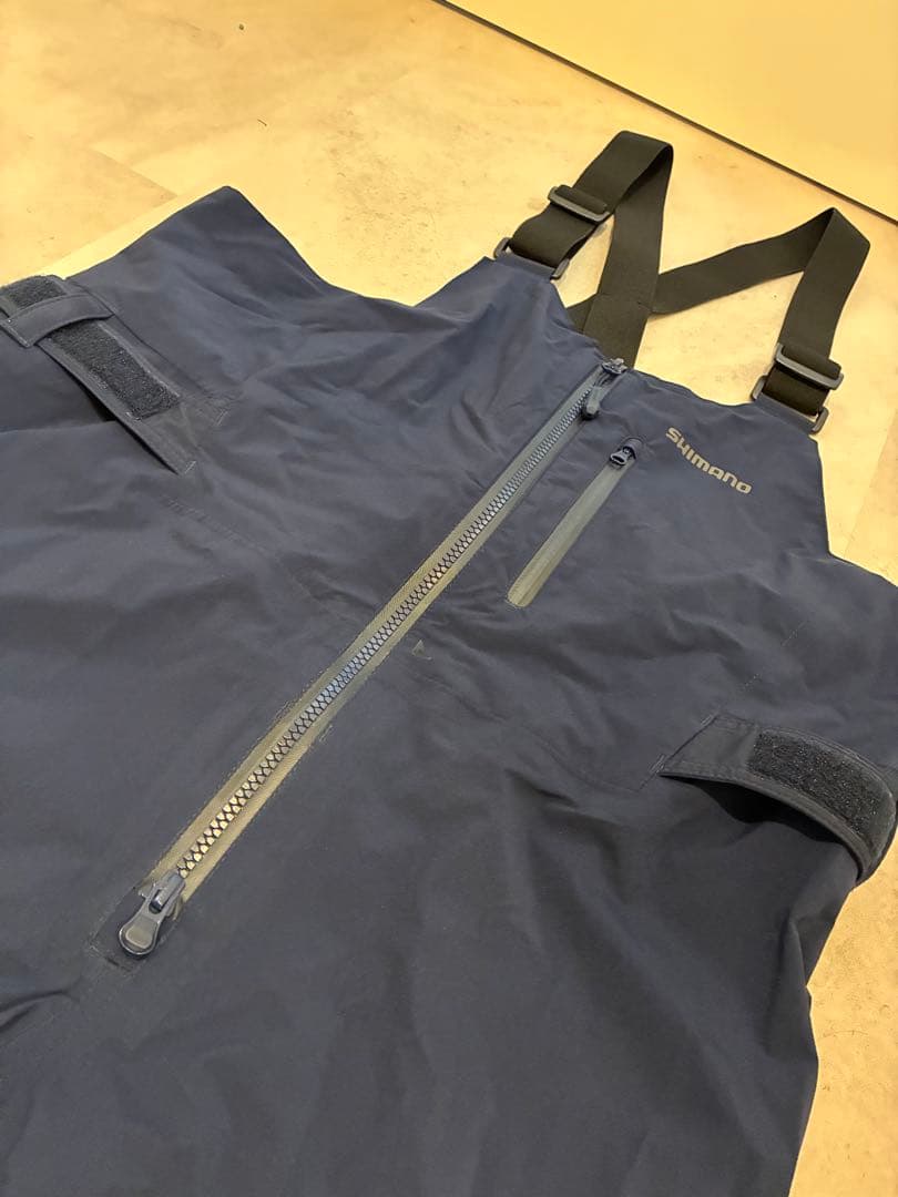 RA-26PS XEFO・DURAST レインビブ M ネイビー シマノ