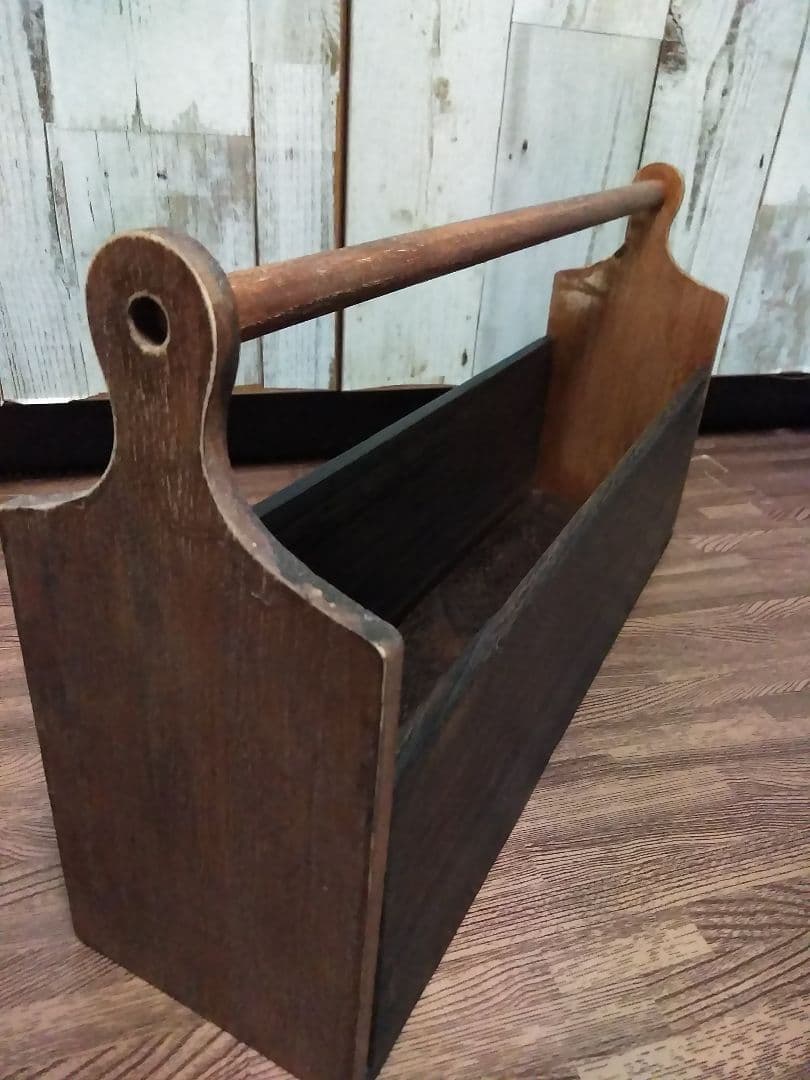 専用ページ【受注制作】4足収納可♡男前スリッパラック 木製 ハンドメイド