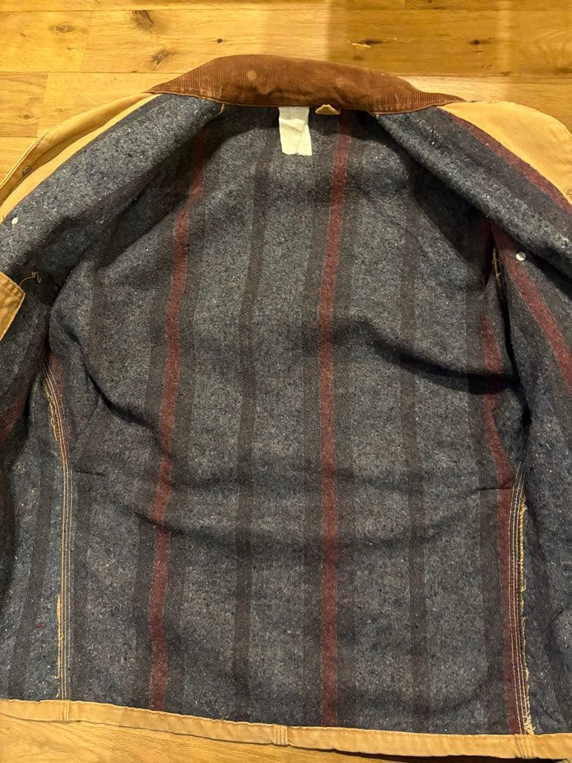 カーハートCarhartt ミシガンチョアコート裏地あり80s90s usa製