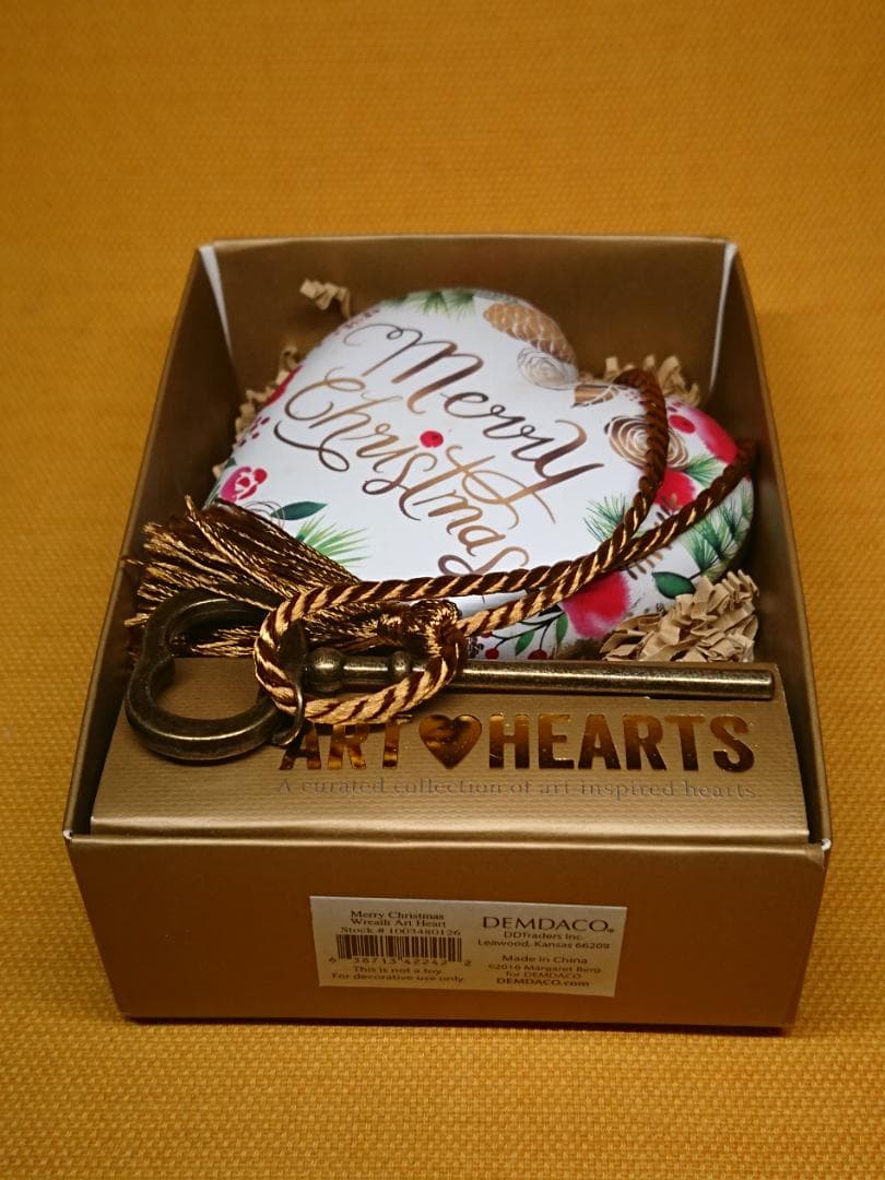 【美品】ハート　オブジェ　置物　インテリア　工芸品　美術品　A3225