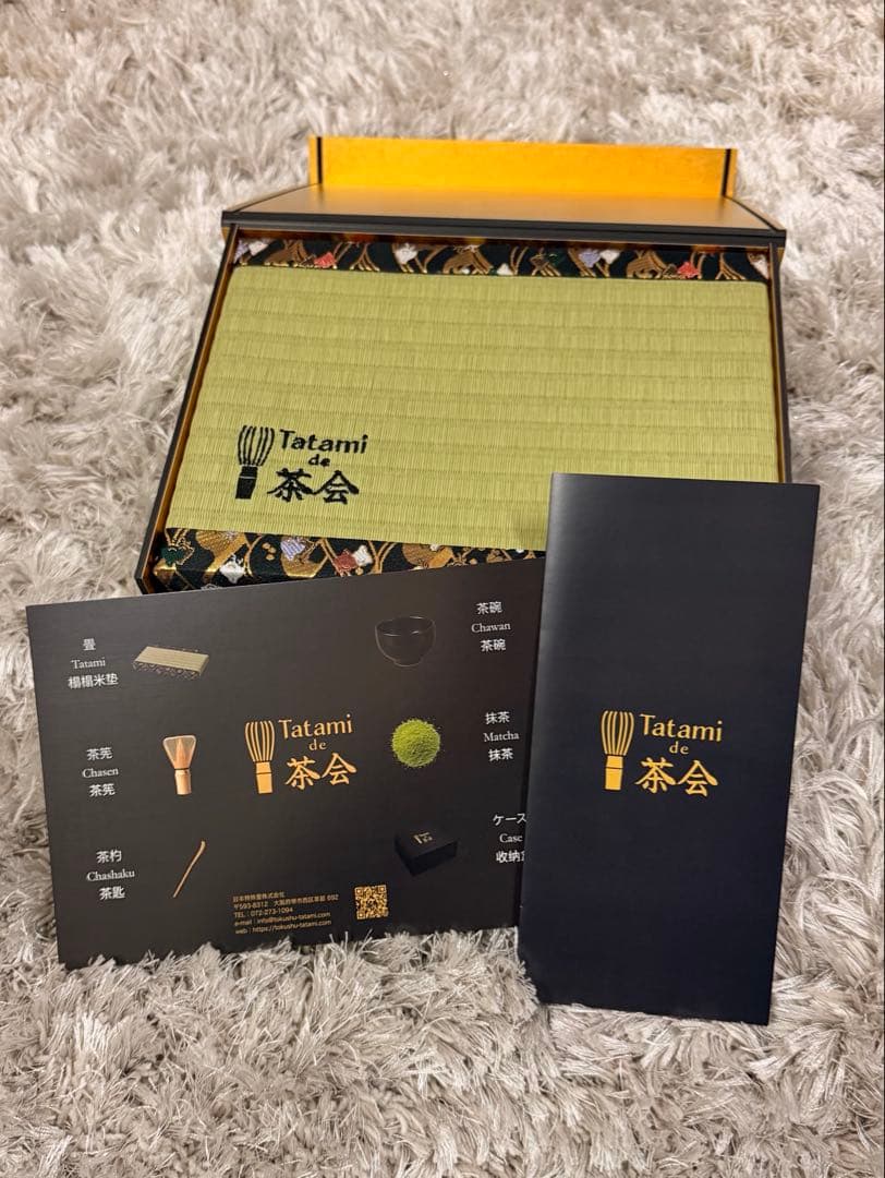 Tatami de 茶会 茶道具セット　⚠️抹茶なし