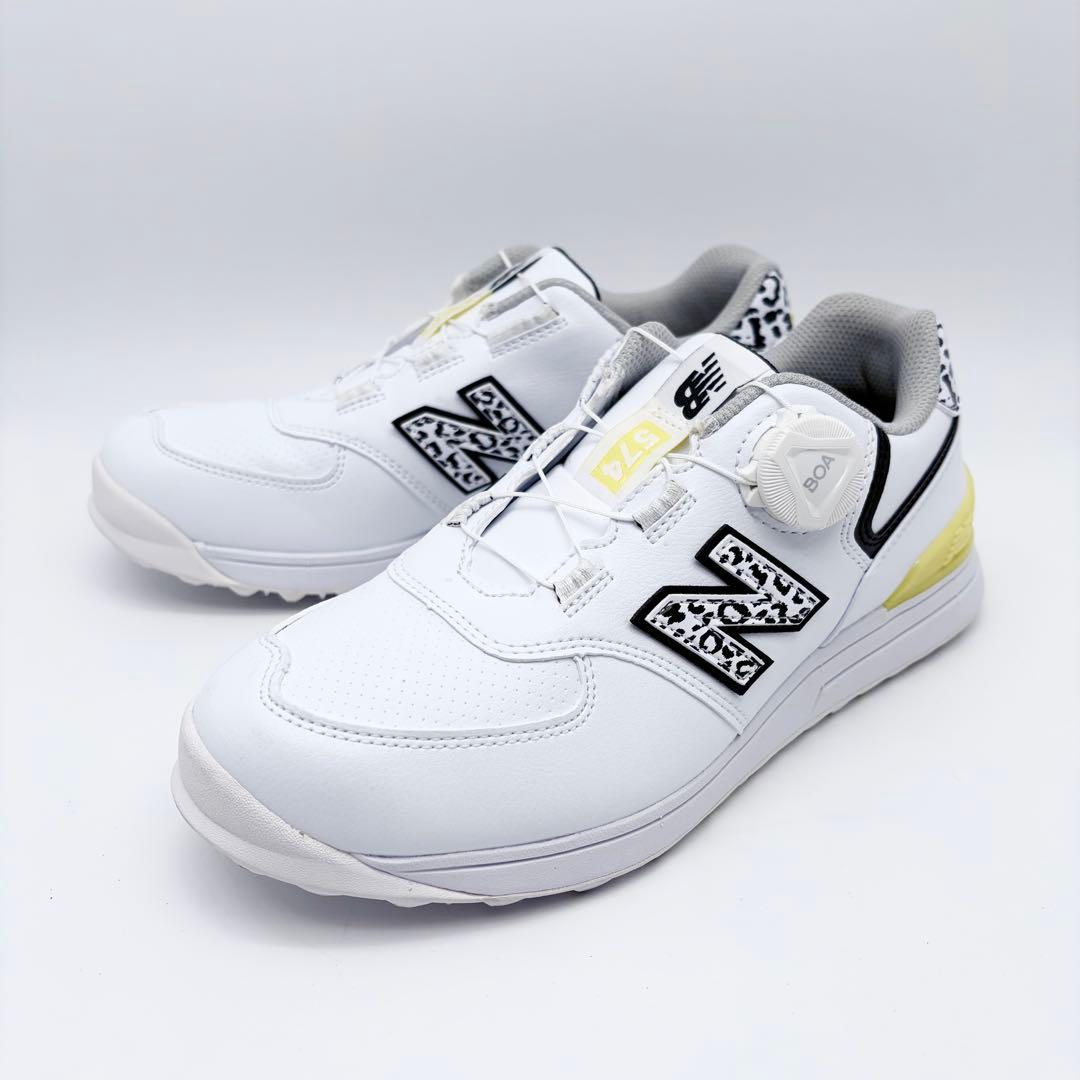 【極美品】ニューバランス ゴルフシューズ ボアシステム レディース 23.5