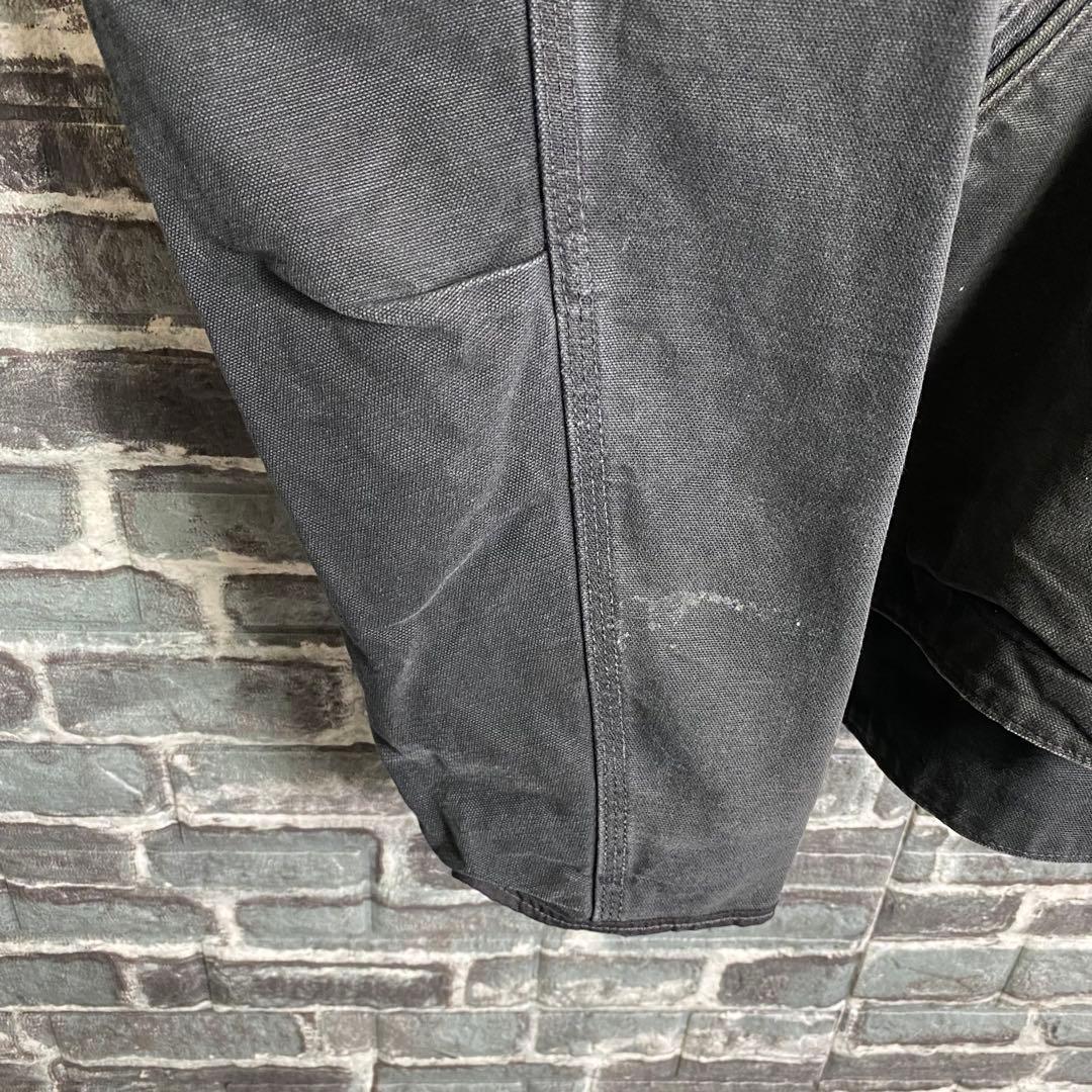 カーハート☆アクティブパーカー ブラック 黒 古着 アクティブジャケット ht6