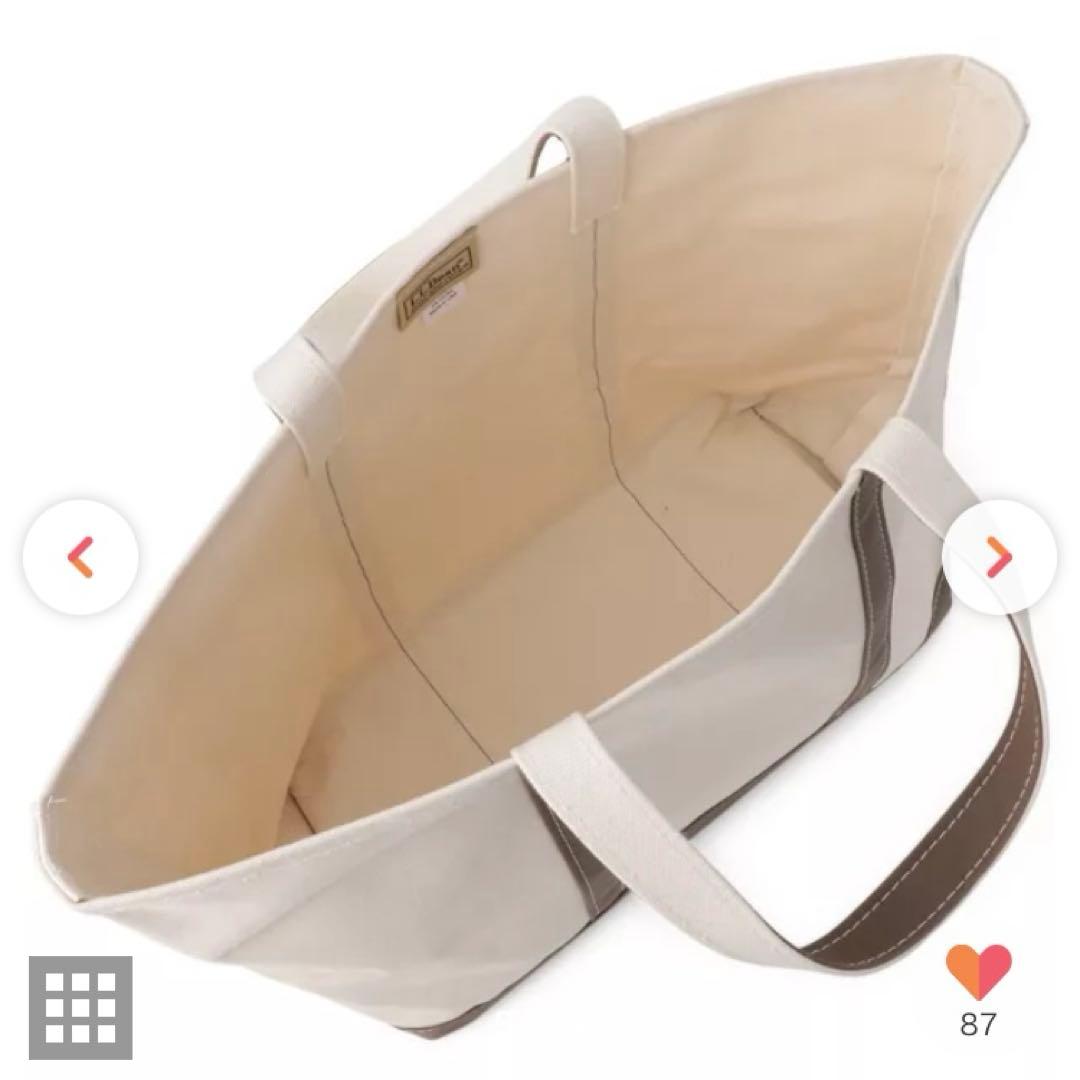 ※最安値【新品・タグ付き】llbean ボート・アンド・トート、オープン　ラージ