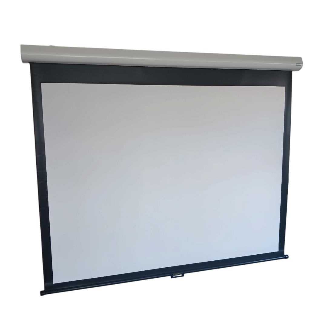 IZUMI 80インチ スプリングロールスクリーン IS-S80W 開封品