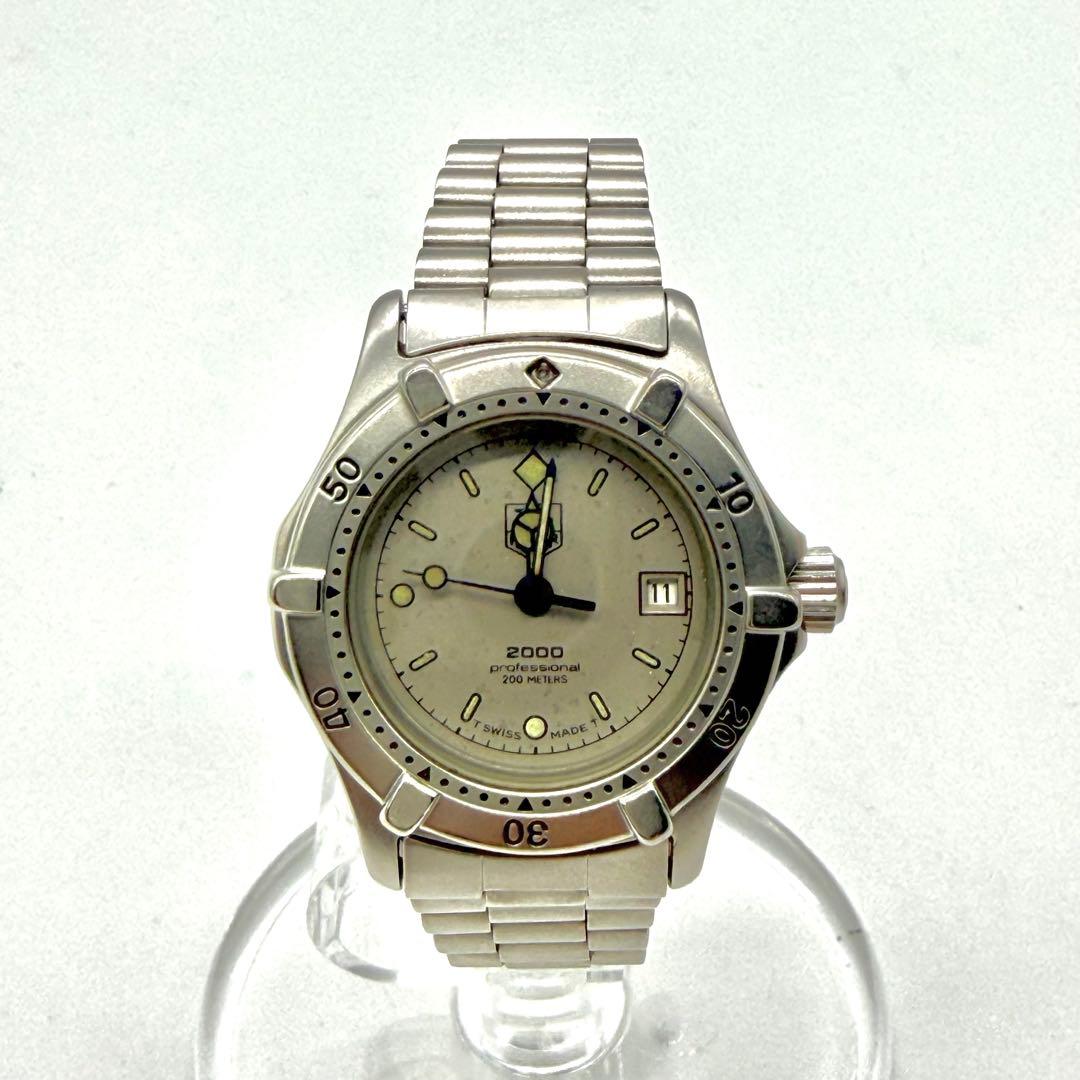 稼働★美品★ TAG HEUER タグホイヤー クォーツ シルバーレディース時計