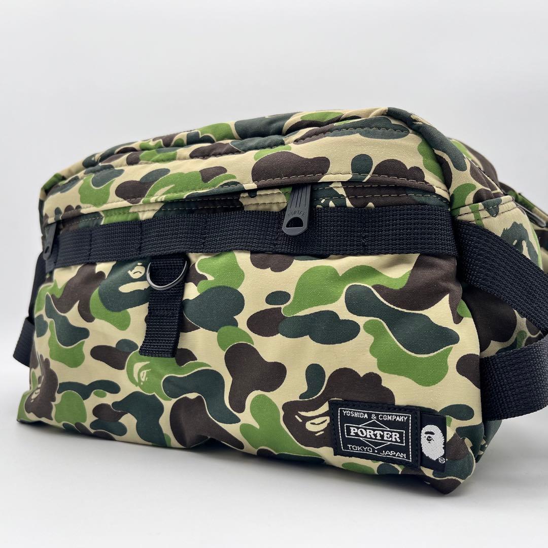 未使用 ポーターエイプ コラボ ボディバッグ カモ柄 1stCAMO ショルダー