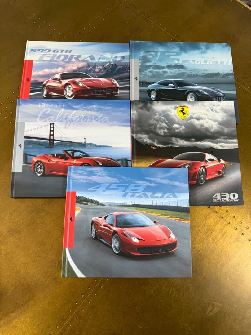 フェラーリ カタログ 5冊 おまけ付き 599GTB California等