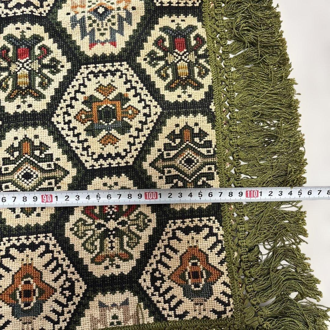 ヴィンテージ　絨毯　レトロ　ラグ　カーペット