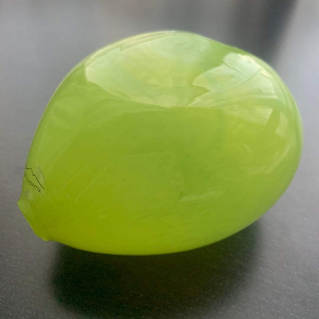 Sweden Åre Glashytta 手作り　ハート型 吹きガラス細工置物